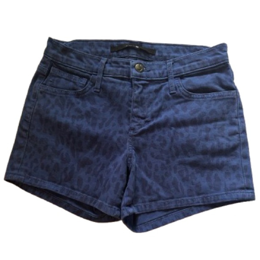 Joe’s Jeans Blue Leopard Print Shorts